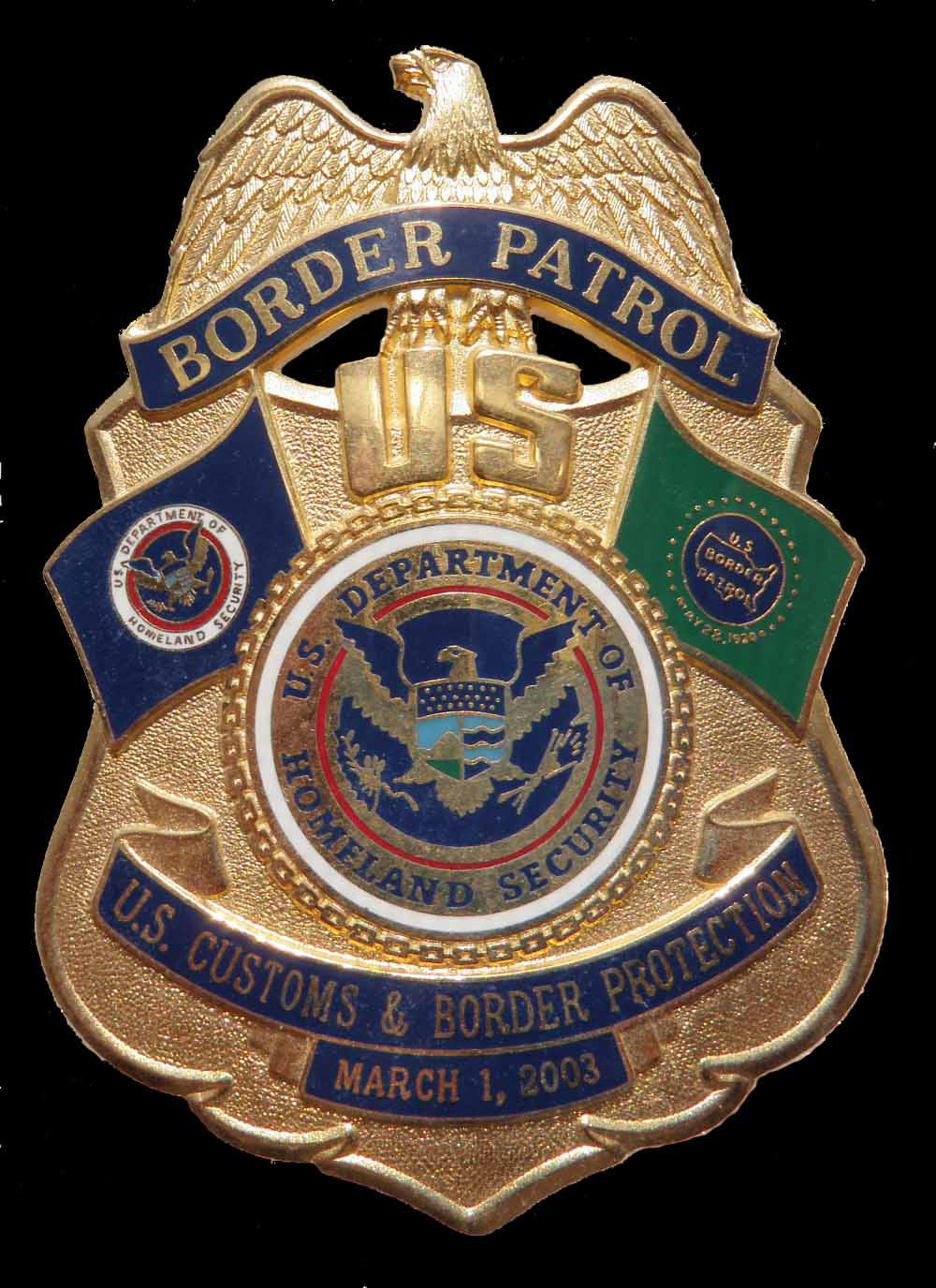 U S Border Patrol 2003 Transition